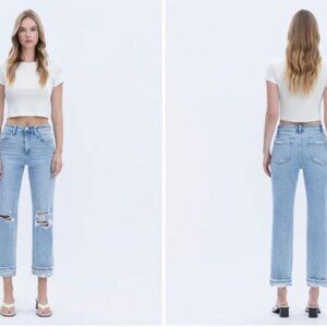 Vervet Blue Distressed Denim Sz. 28